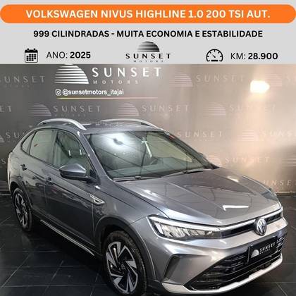 VOLKSWAGEN NIVUS 1.0 200 TSI TOTAL FLEX HIGHLINE AUTOMÁTICO